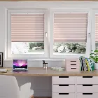 Duolight Dusky Pink Perfect Fit Thermal Blind