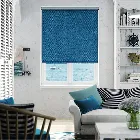 Choices Paleo Linen Ocean Blue Roller Blind