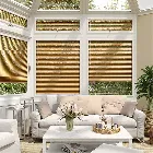 Woodgrain Honey Oak Perfect Fit Venetian Blind