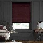 Bijou Linen Grape Roman Blind