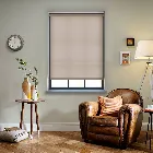 Splash Almond Electric Roller Blind