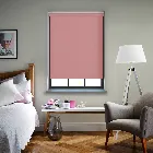 Oslo Blackout Rosewood Pink Electric Roller Blind