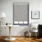 Palace Blackout Onyx Grey Electric Roller Blind