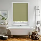 Splash Moss Green Roller Blind