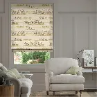 Moorland Stag Linen Roman Blind