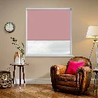 Bella Blackout Rosewood Pink Electric Roller Blind