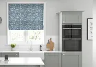 Bird Garden Denim - Roman Blind