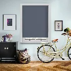 Bella Blackout Midnight Blue Roller Blind