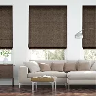 Smooth Sisal Warm Cocoa Roman Blind