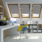 Expressions Dark Grey Blackout Blind For Velux Windows