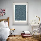 Sio Marmo Blue Perfect Fit Roller Blind