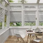 Silver Stripe Perfect Fit Venetian Blind