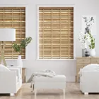 Metropolitan Classic Oak & Buff Wooden Blind - 50mm Slat