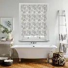 Othello Script Grey Roller Blind