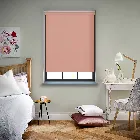 Bella Blackout Blush Pink Electric Roller Blind