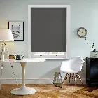 Bella Blackout Black Roller Blind