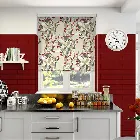 Bursting Berries Cherry Pop Roller Blind