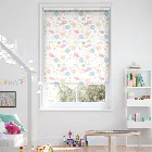 Prancing Unicorns Pink Roller Blind