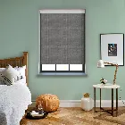 Marlow Blackout Graphite Electric Roller Blind