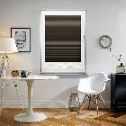 Cellular Blackout Chocolate Solar/thermal Perfect Fit Pleated Blind