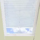 Hampton White - Translucent Pleated Skylight Blind