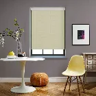 Marlow Blackout Ivory Electric Roller Blind