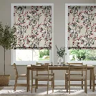 Bursting Berries Linen Cherry Pop Roman Blind