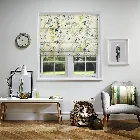 Bougainvillea Waterfall Roman Blind