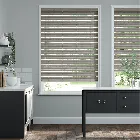 Smokey Ash Faux Wood Blind - 50mm Slat