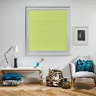 Rio Blackout Solar Lime Neat Fit Honeycomb Pleated Blind