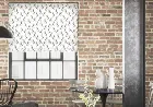 Puffin Black - Roman Blind