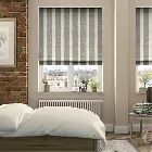 Bodega Linen Stripe Roman Blind