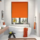 Cordoba Blackout Atomic Orange Roller Blind