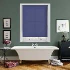 Splash Classic Blue Roller Blind