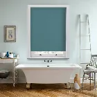 Bella Blackout Teal Blue Roller Blind
