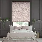 William Morris Sunflower Dusky Rose Roman Blind