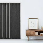 Alessi Jet Black 89mm Vertical Blind