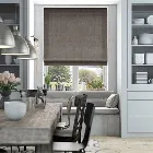 Harrow Grey Taupe Roman Blind