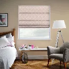 Banbury Petal Pink Roman Blind