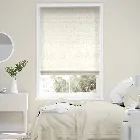 Quincy Vanilla Roman Blind