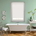 Unicolour Fr White Perfect Fit Roller Blind