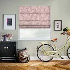 Alice Thistle Pink Roman Blind