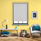 Unishade Blackout Fr Off White Electric Roller Blind