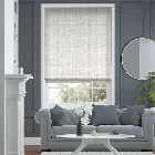 Chenille Chic Platinum Roman Blind