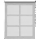 Haze Soft Grey Voile Roller Blind