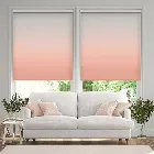 Ombre Blush Roller Blind