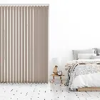 Vitra Blackout Biscotti 89mm Vertical Blind