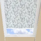 Sakura Grey Pleated Skylight Blind