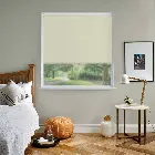 Genesis Blackout Luxe Natural Electric Roller Blind