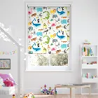 Animal Magic Chalk Blackout Roller Blind